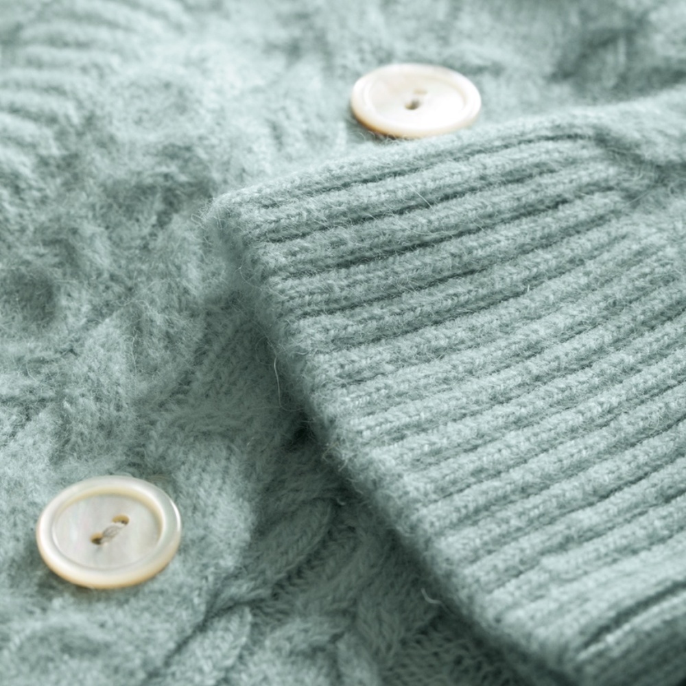 Peruvian Connection Cropped Cableknit Sweater - image 8